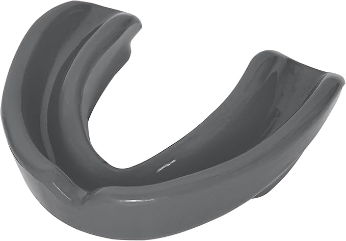 Sports Mouth Guard for Kids,Youth,Boys,Girls,Child Teen Mouthguard with Case (BPA Free) for Boxing, Martial Arts,MMA Karate,Lacrosse,Football,Soccer and All Contact Sports (Silver)