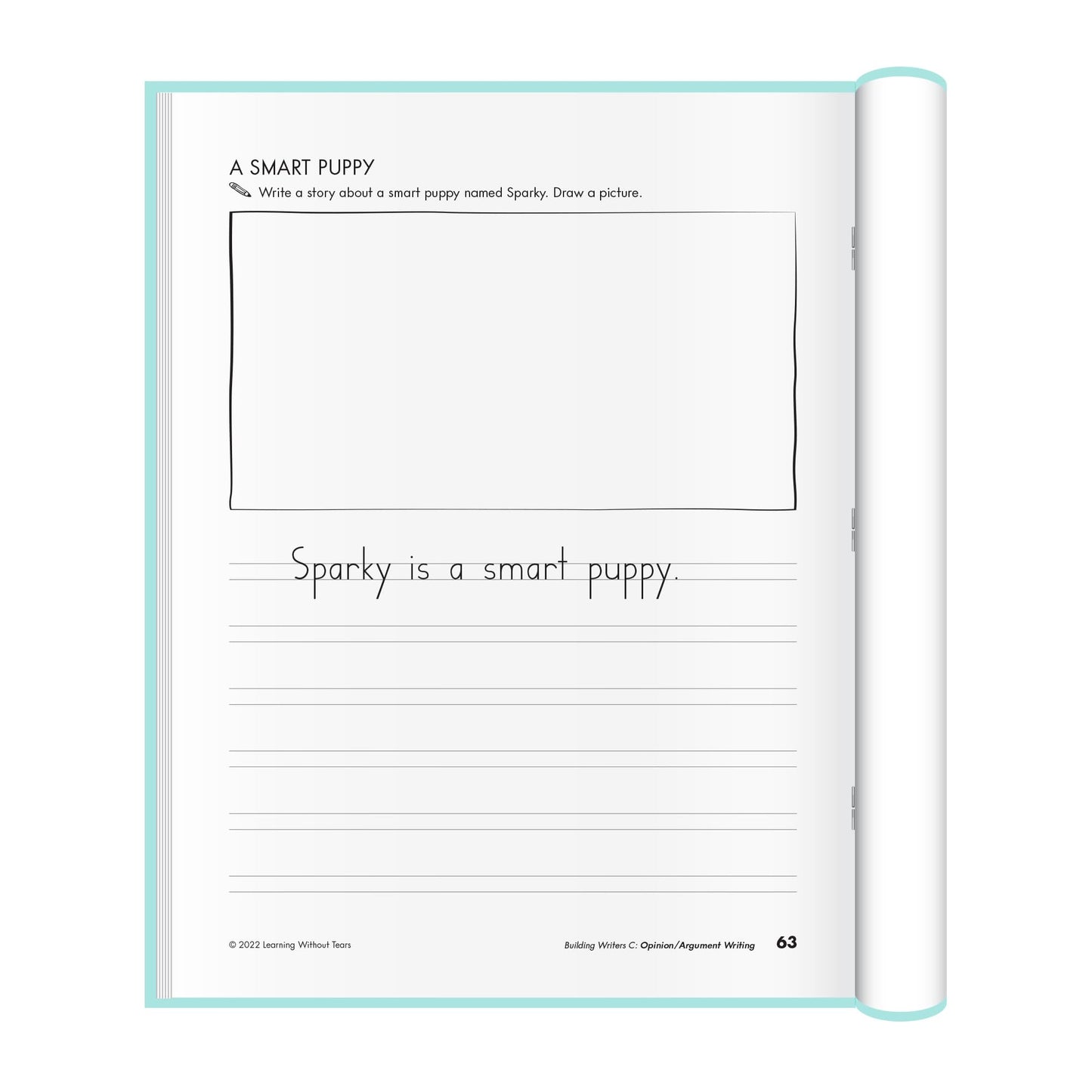 Learning Without Tears, Building Writers C, Student Edition, Age 7+, 2nd Grade+, Handwriting Without Tears, Narrative, Information & Opinion Writing, Fluency, School & Home, Tutoring