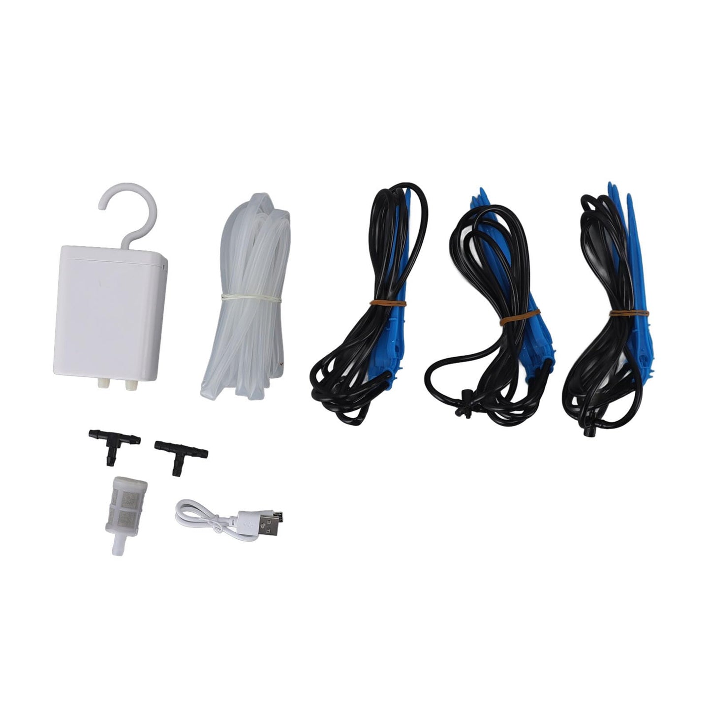 Drip Irrigation System Auto Watering for Plants Self Watering Kit with Tee Joints Tubes for 12 Pots Indoor Outdoor Vacation Use
