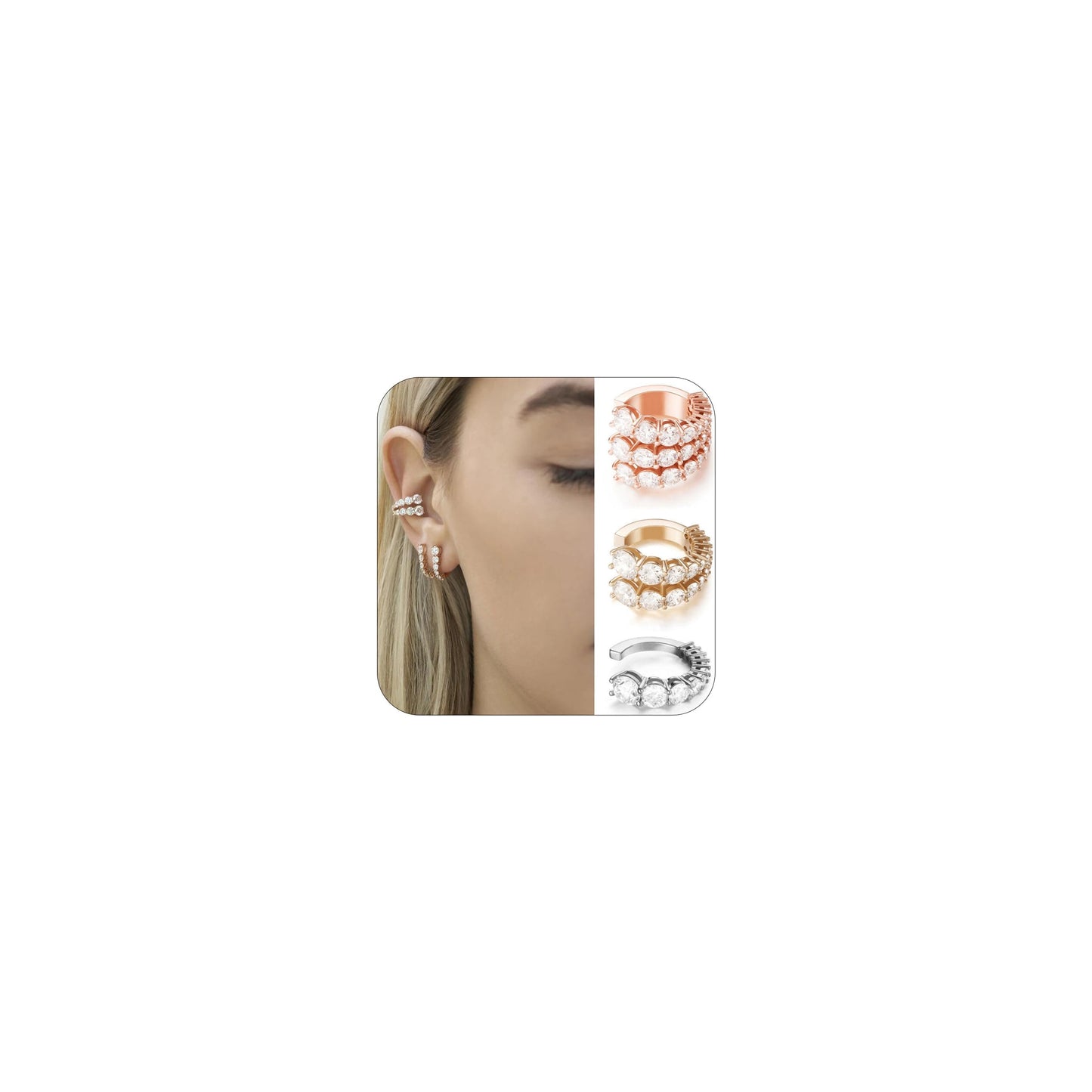 Lymphvity Earrings for Women Magnetotherapy Germanium Acupressure Earrings Lymph Drainage Therapy Earring Jewelry Set