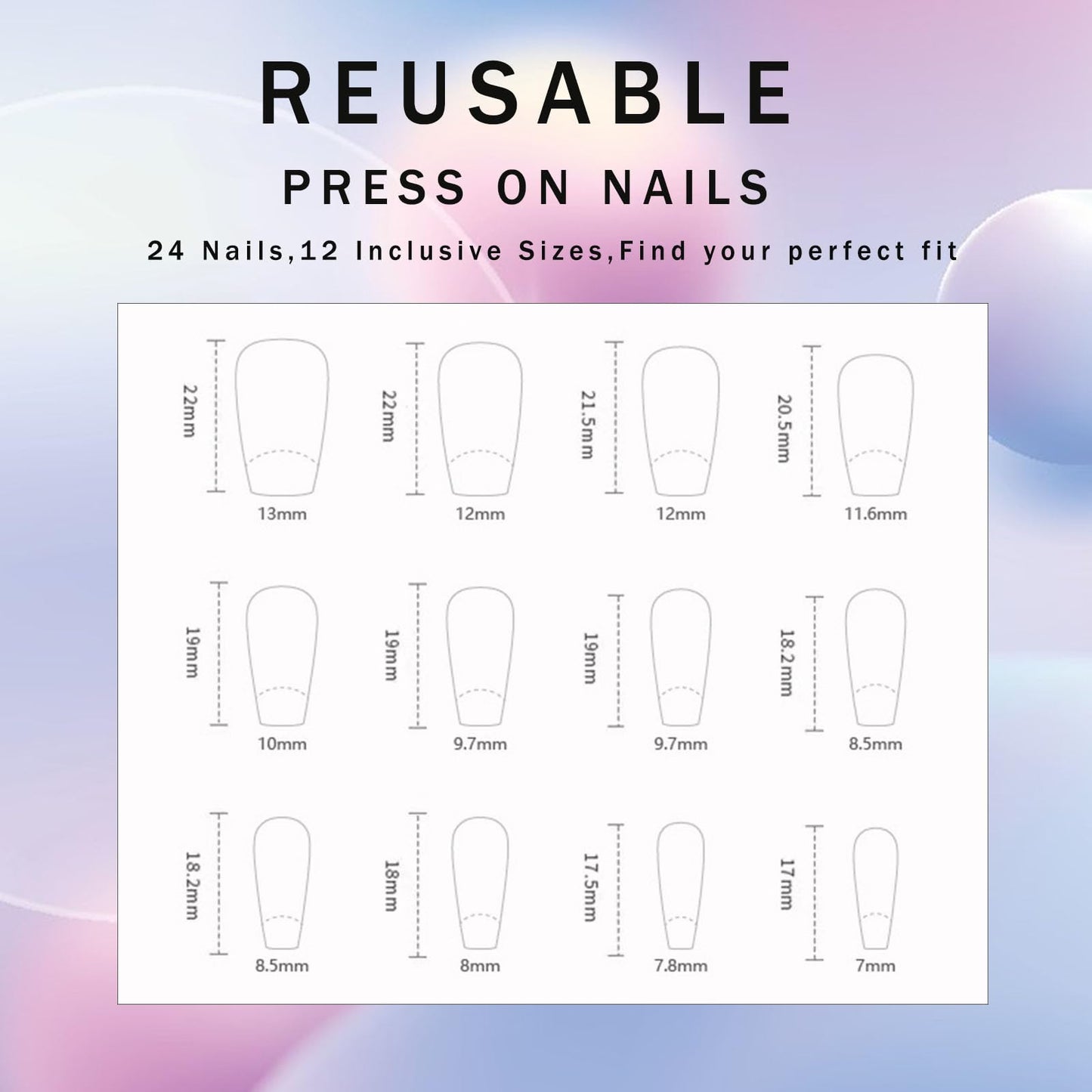 Press on Nails Short Coffin Fake Nails Glitter Glue on Nails Glossy Nails Press ons Pink Acrylic Nails Cute False Nails with Plaid Lines Designs Artificial Stick on Nails for Women 24Pcs