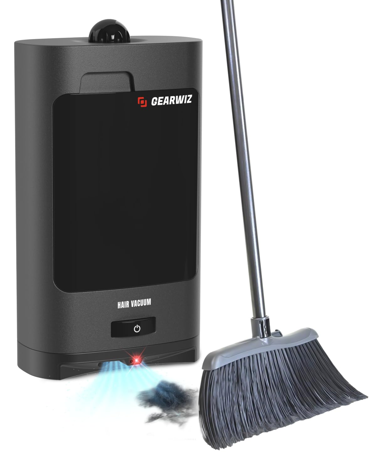 Gearwiz 1400W Touchless Automatic Vacuum Dustpan – Motion Sensor Hands-Free Electric Dustpan for Pet Hair Dirt & Debris – Powerful and Energy Efficient Cleaning Solution for Home Kitchen & Office