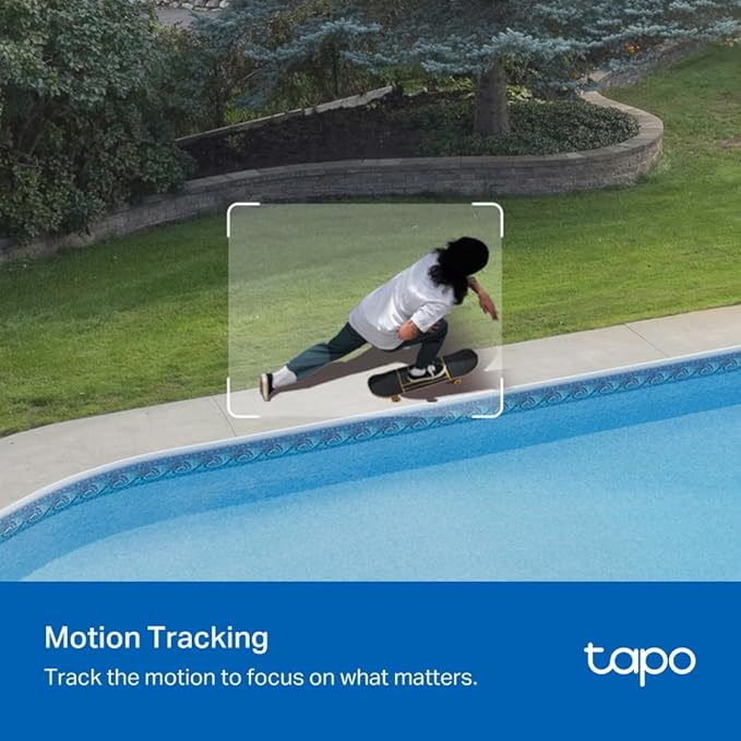 Tapo 3K 5MP Outdoor Pan/Tilt Security Wi-Fi Camera – 360° View, Free Person/Vehicle Detection, Starlight Color Night Vision, IP66, Sound and Light Alarm, Works w/Alexa and Google Home, VistaCam 360°