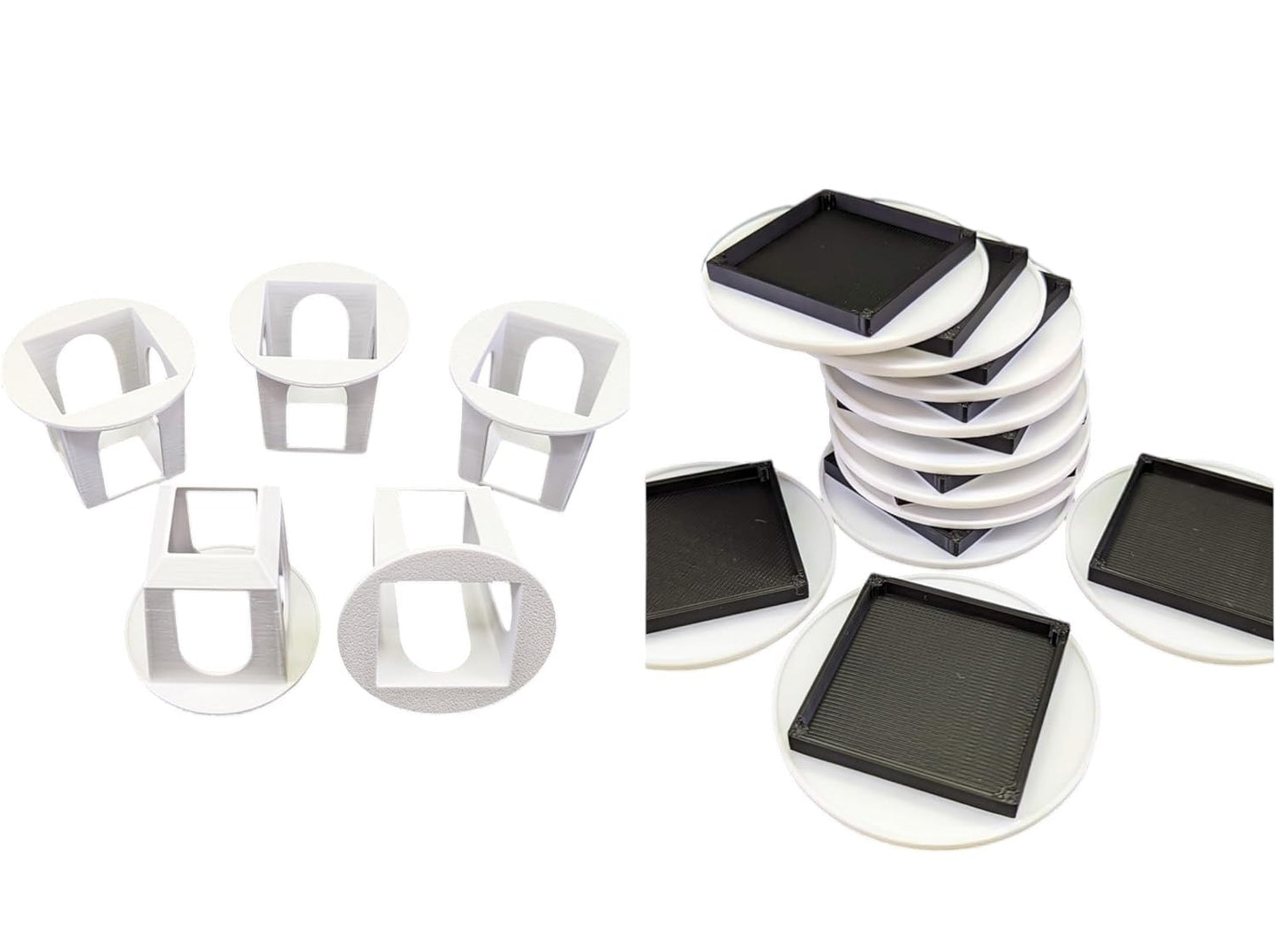 Grow Cubes for Hydroponic System/Compatible with Gardyn (10 Grow Cubes / 10 W&B caps)