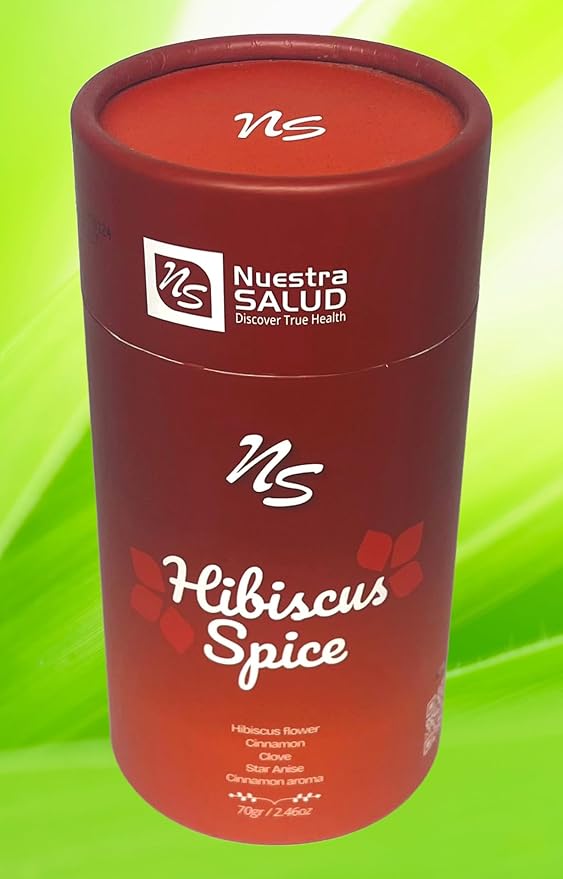 Hibiscus Spice Herbal Infusion Tea Cinnamon Clove Star Anise (70g) Invigorating Aroma