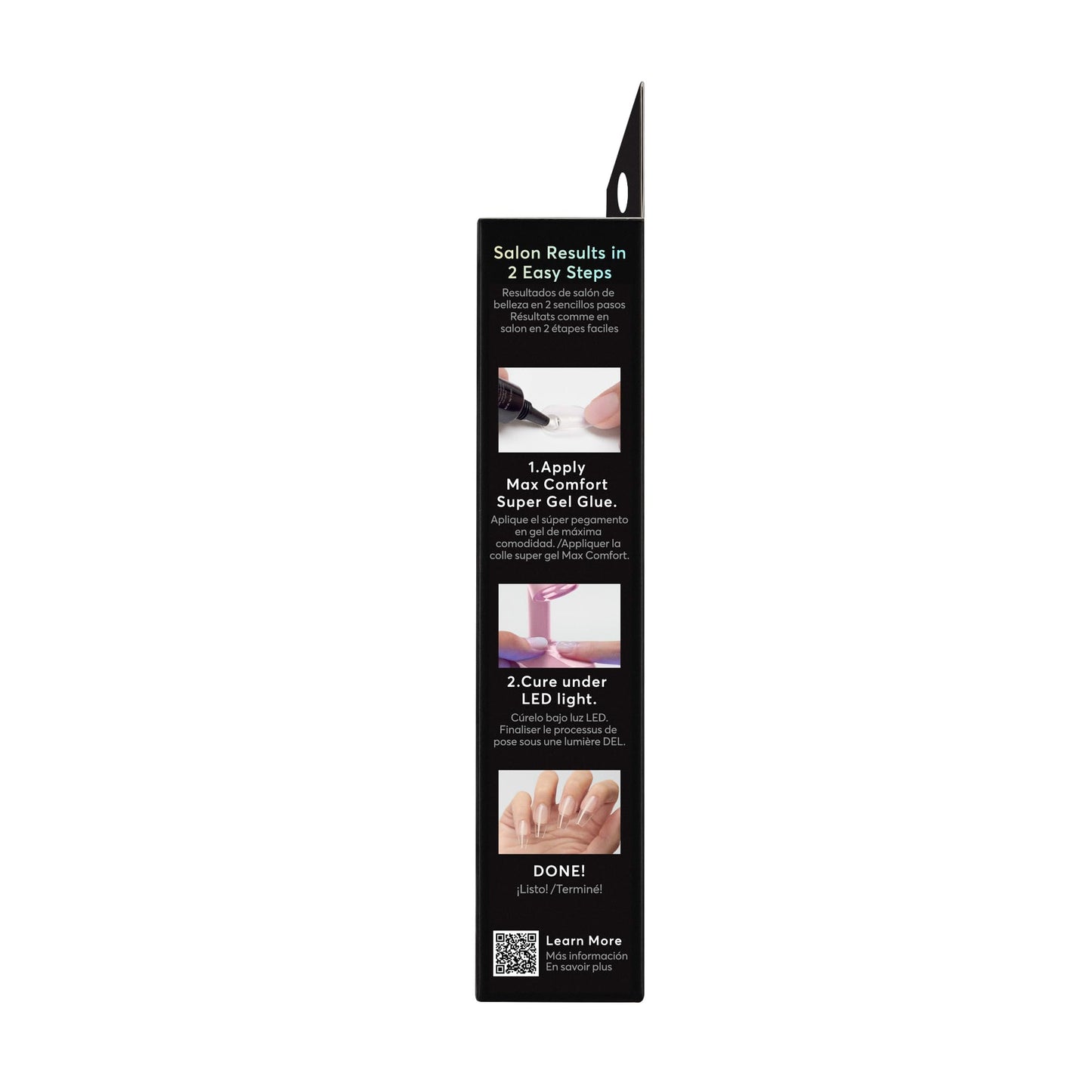 Dashing Diva GelXtend Design & Removal Kit - Nail Tips & Magic Off+ Remover - Acrylic Nails with LED Glue - Lasts Up to 14 Days - Press On Remover with Niacinamide and Castor Oil - Airy Fairy