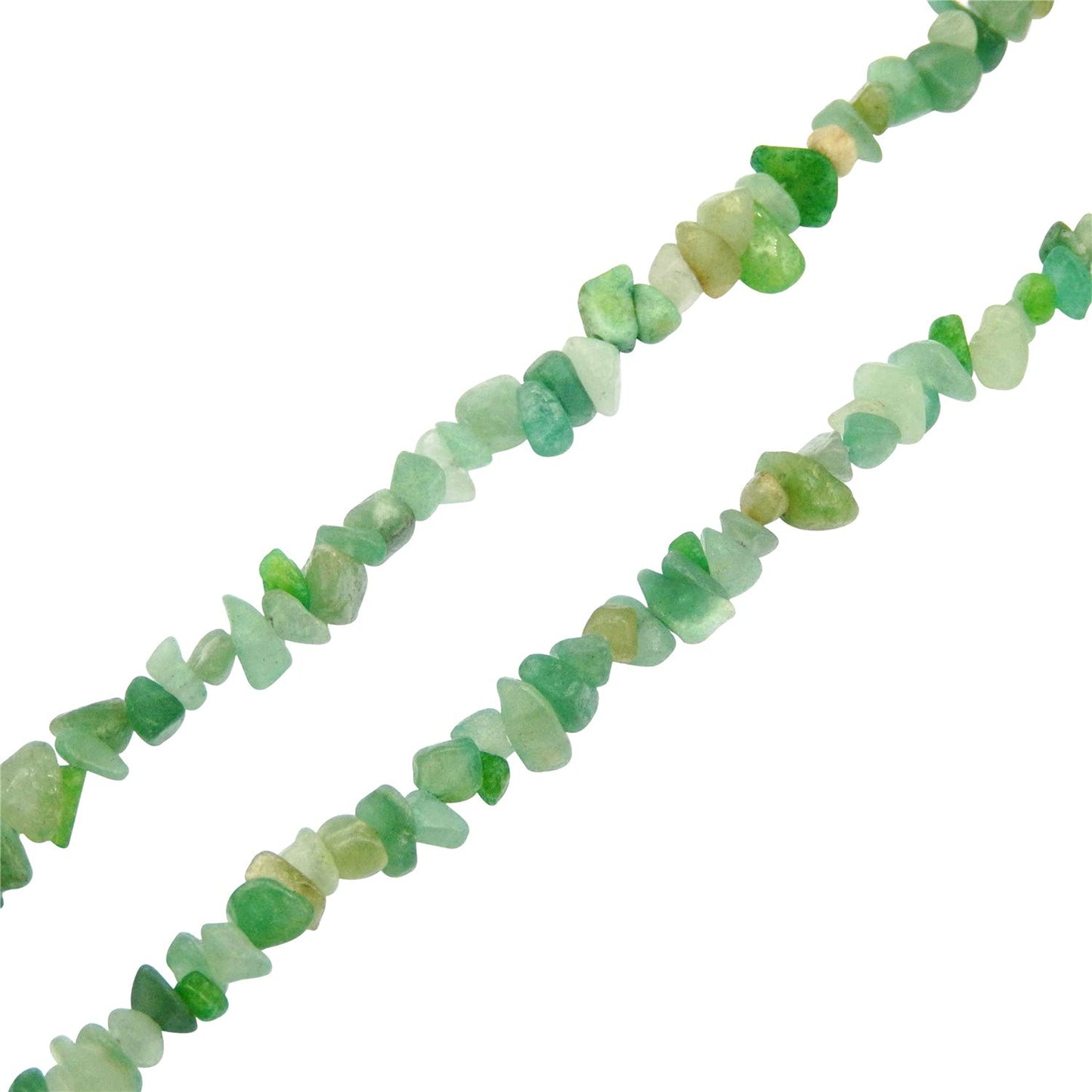 Julie Wang 450PCS Green Aventurine Irregular Chip Stone Beads 5-8mm Gemstones Crystal Loose Bead for Jewelry Making Bracelet Necklace DIY Craft Finding