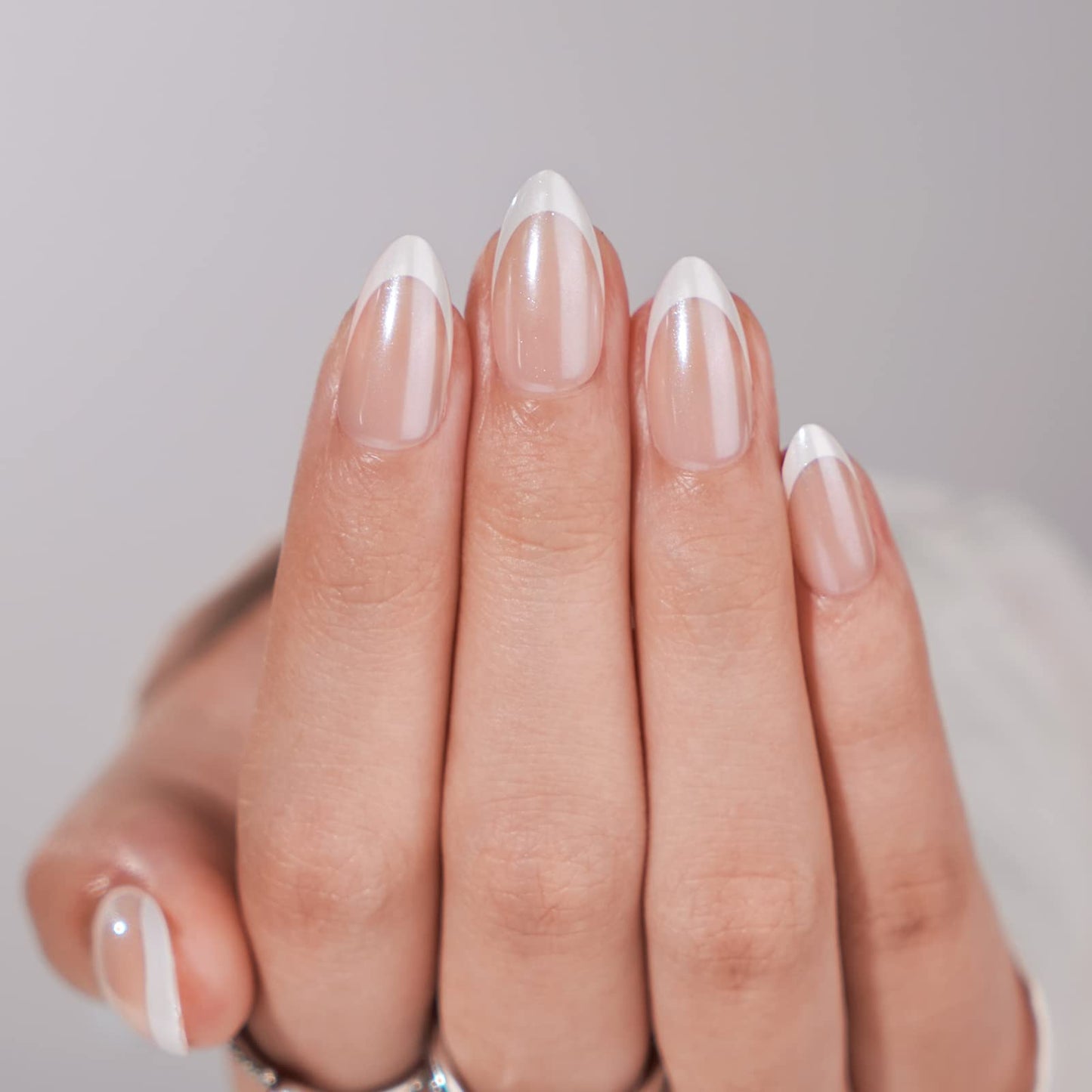 BTArtbox French Tip Press On Nails - Classic & Athena