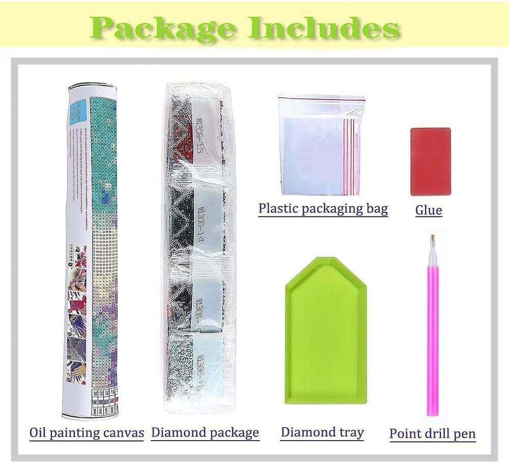 4 Pack Diamond Art Kits for Adults Beginners,Dragonflies, Butterflies, Moths, Bees Full Round Drill DIY Diamond Painting Kits,Paint by Diamonds Dot Gem Art Crystal Easy,Home Wall Decor 12x16Inch