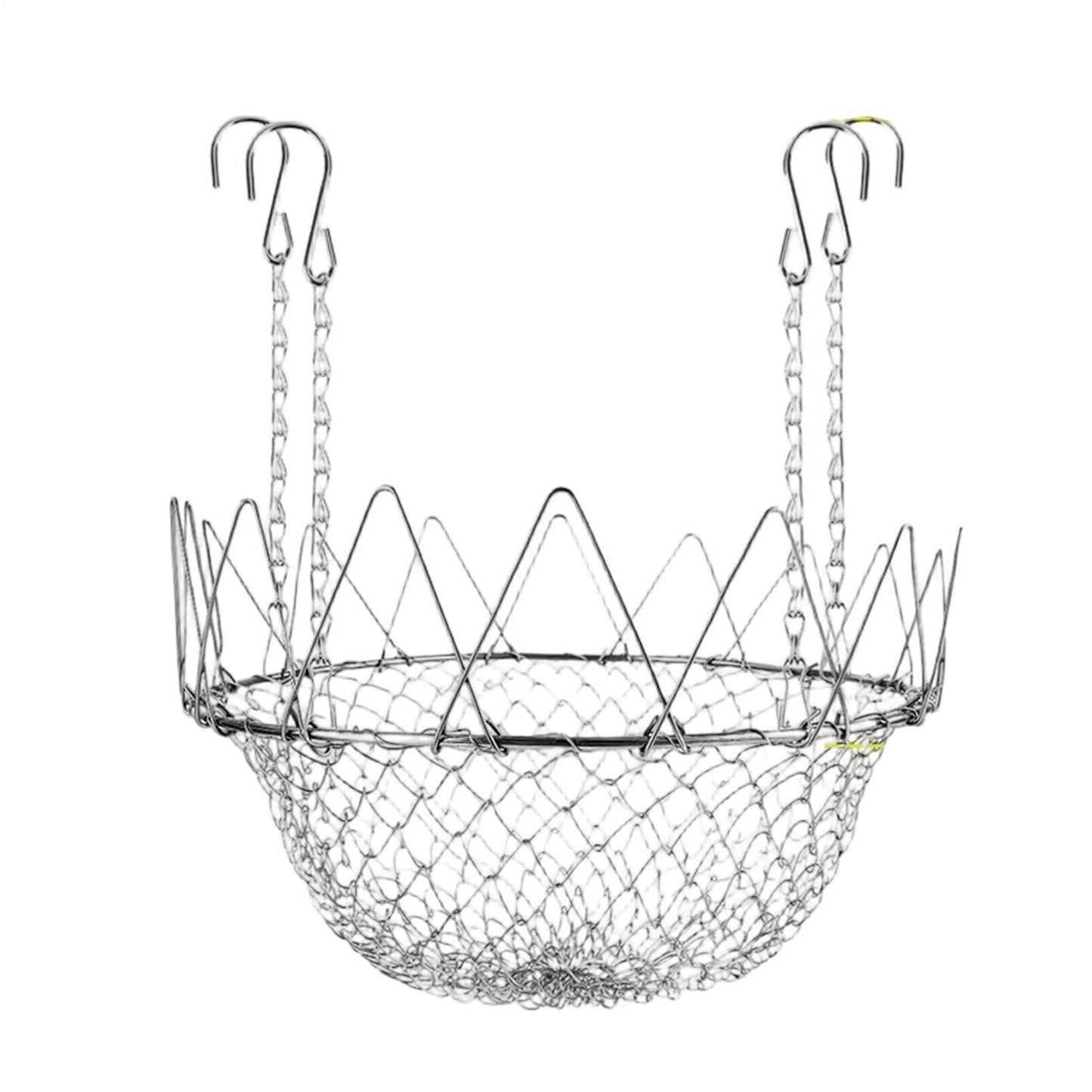 Planter Inserts for Large Pots - Heavy Duty Rustproof Riser Chains - Adjustable Planter Insert,for Outdoor Indoor Potted Home Soil