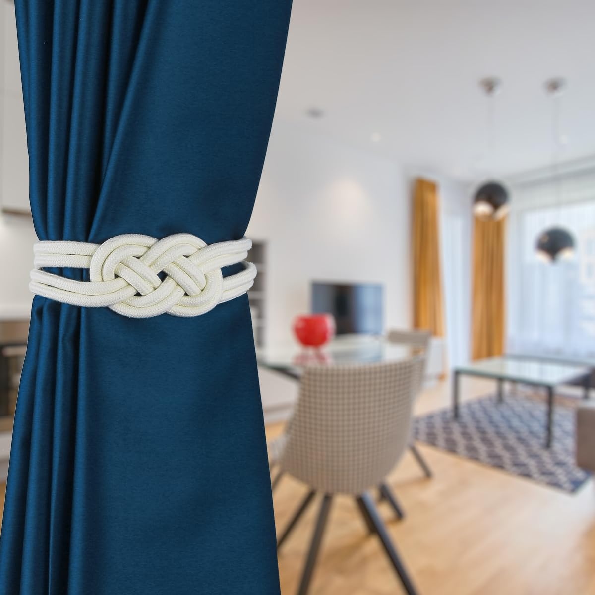 2 Pack Magnetic Curtain Tiebacks (2 Count)