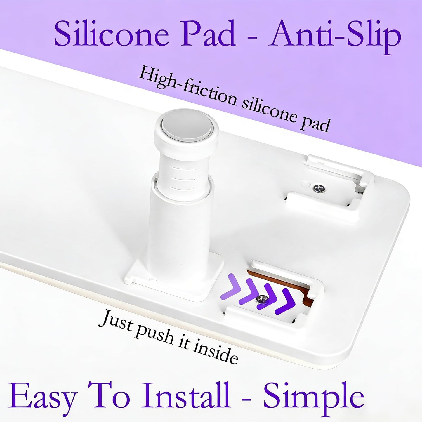 Arm Rest for Nails Tech, Adjustable Height Nail Arm Rest Stand Manicure Hand Rest Armrest Anti-Slip