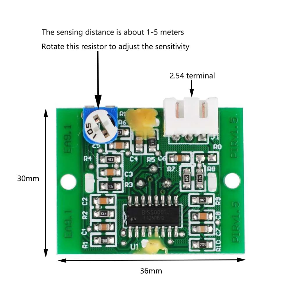 Stemedu MP3 Playback Kit Music Voice Recording Module DIY Welcomer Sound Recording Board with Speaker and PIR Infrared Sensor, Support USB Download and TF Card