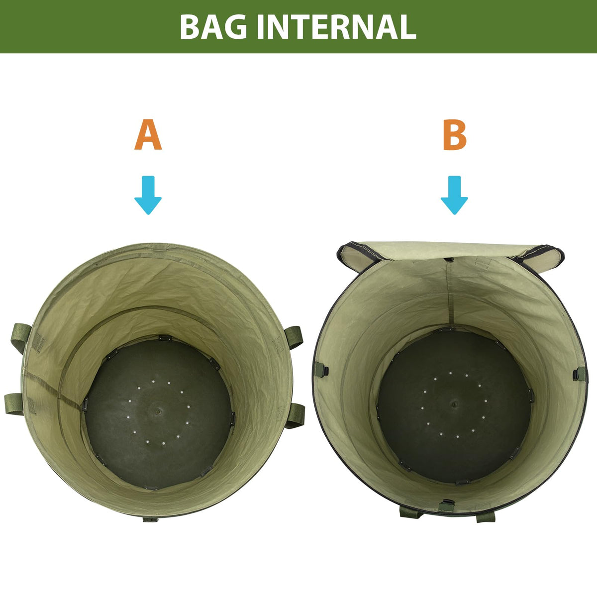 29 Gallon Hard Bottom Collapsible Trash Can (2 Count)