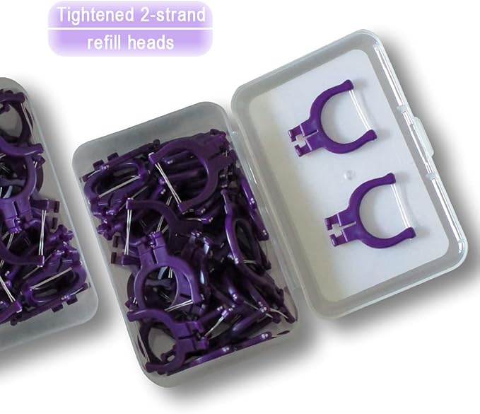 T.Smile Evolutionary Clean Dental Flossers, Kit of Refills Plus Long Handle (1 Handle + 100 Refills)
