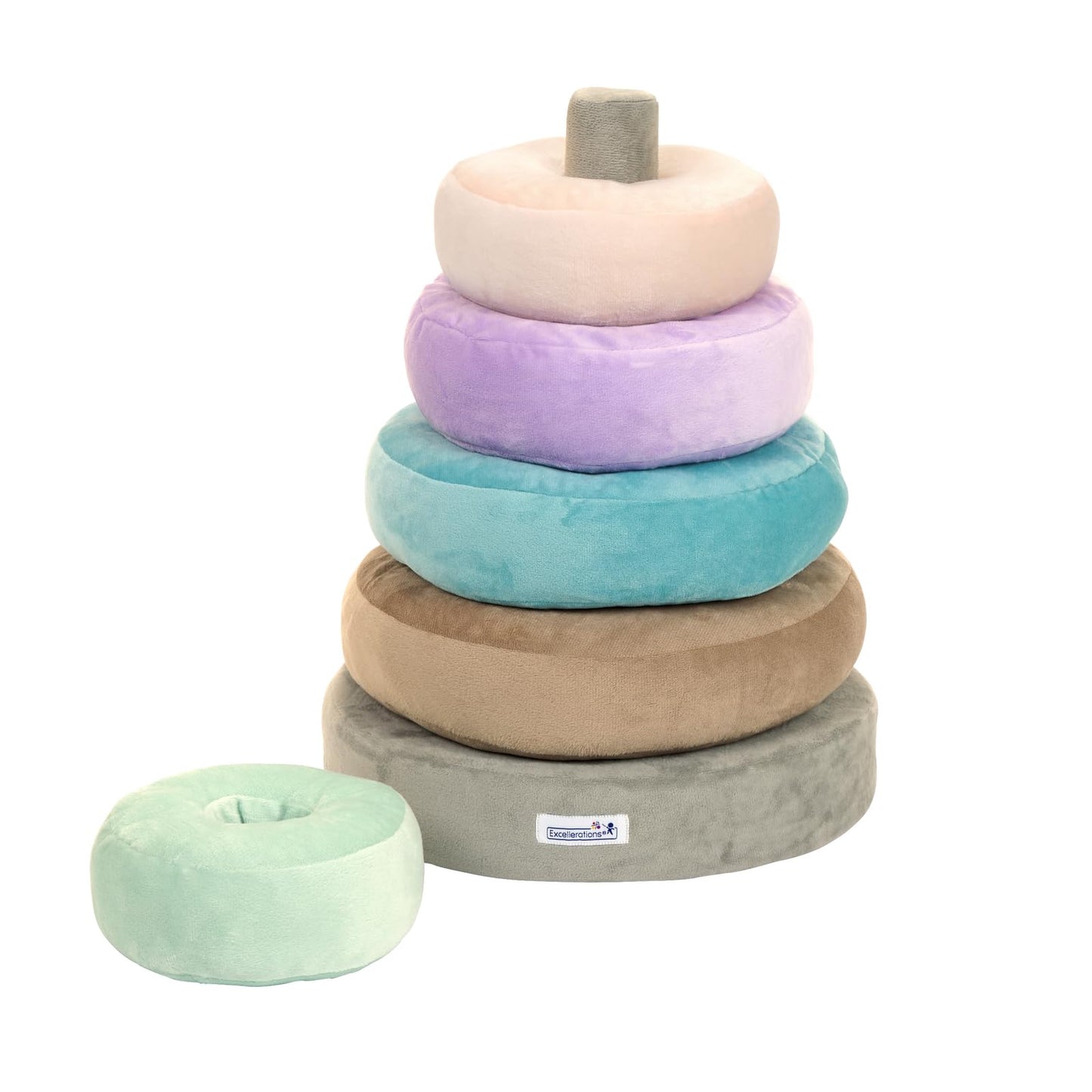 Excellerations TenderTots Calming Giant Plush Stacking Ring