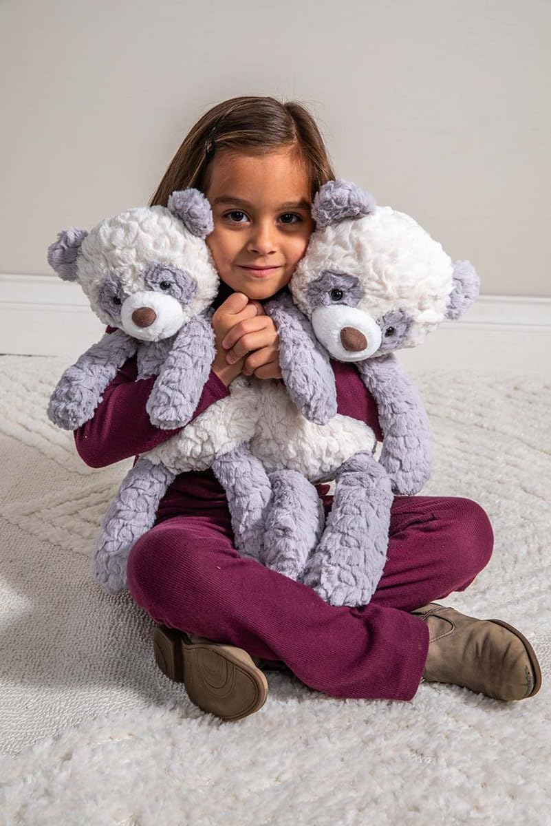 Mary Meyer Teddy Bear - Putty Collection Super Soft Stuffed Animal Plush Classic Toy Plushie, 20" Large, Grey Shadow Panda Bear