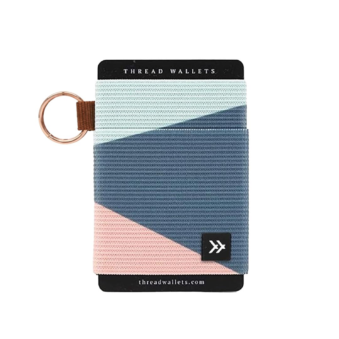 Thread Wallets Ultra Slim Minimalist Card Holder Wallet for Men and Women (Fine Line, One Size)