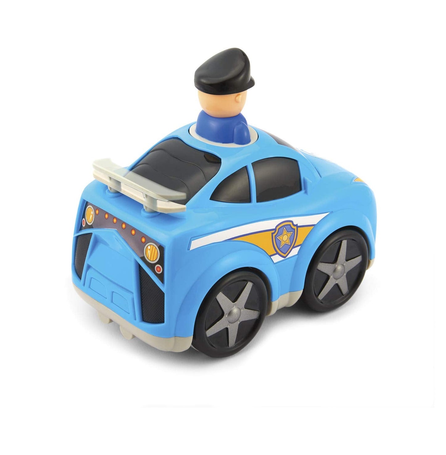 Kidoozie Press ‘n Zoom Police Car - Developmental Activity Toy for Toddlers Ages 12 Months and Older - Great for Fine Motor Skills and Visual Development!