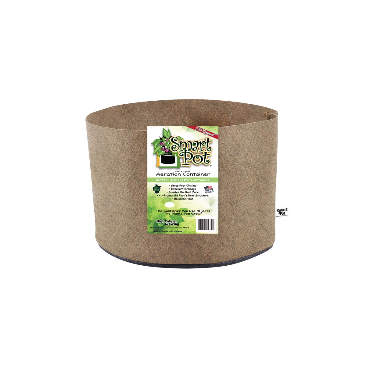Smart Pots 20-Gallon Smart Pot Soft-Sided Container, Tan