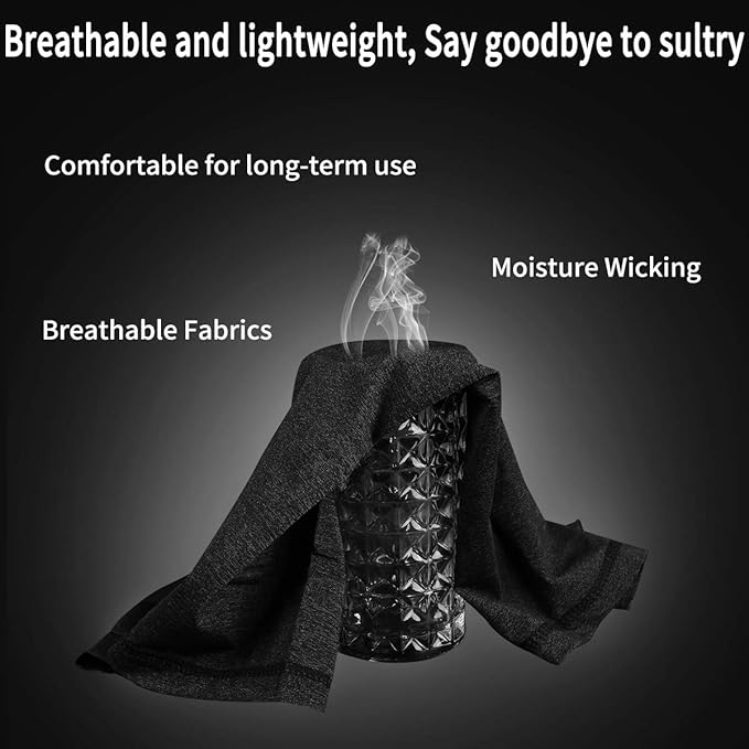 Achiou Neck Gaiter Face Cover Scarf, UV Protection Mask for Men and Women,Soft Windproof, Hiking Cycling Running
