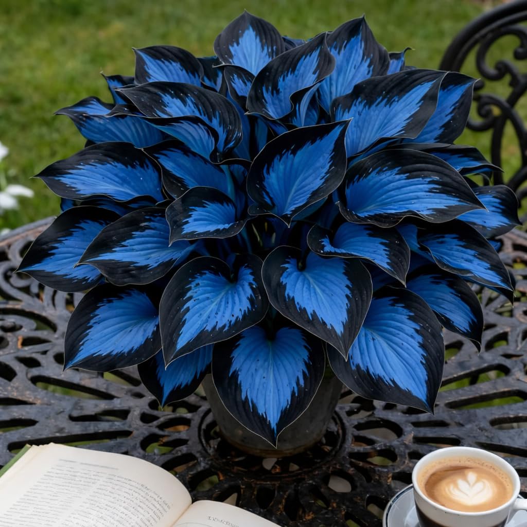 210+ Hosta Seeds - Rare Perennial Flower Seeds for Shade Gardens, Long Blooming Plants for Ground Cover & Containers, Ideal for Shaded Pathways and Borders