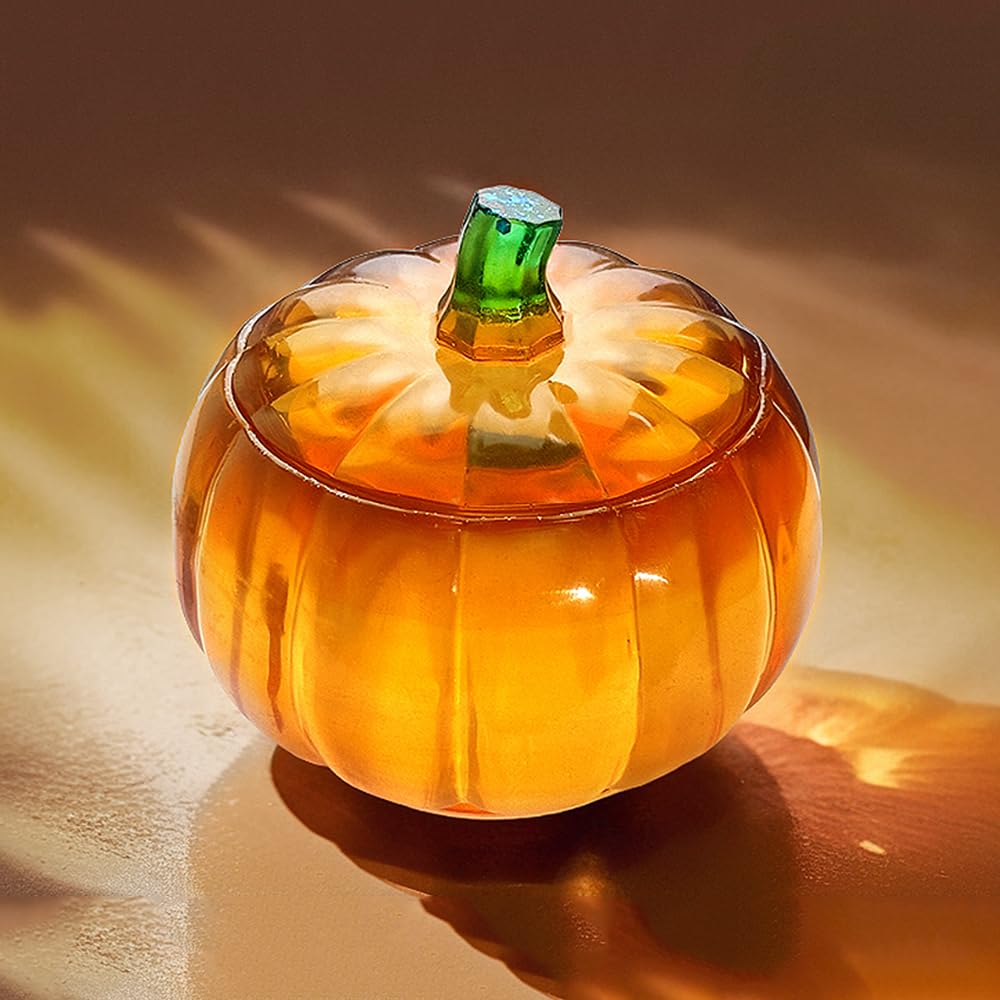 RESINWORLD 5'' Large Pumpkin Jar Mold, Halloween Resin Mold, Box Storage Silicone Mold for Resin, Clay, Gypsum Casting