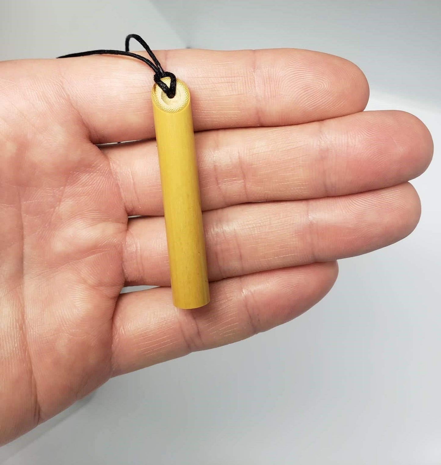 3-Pack Stress Straws Bamboo Natural Mindful Breathing Necklaces For Meditation And Anxiety