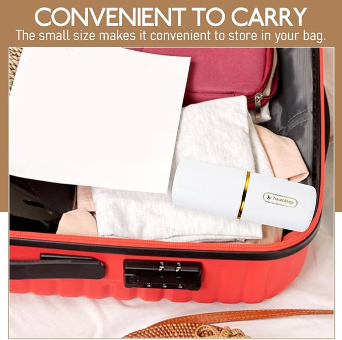 Travel Toothbrush Box - 2Pcs Portable Toothbrush Holder with 2 Slots for Toothbrushes and Cups Ideal for Travel Camping and Home Use