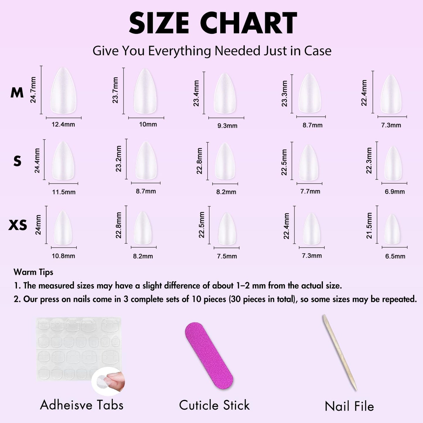 KQueenest Thick Cat Eye Gel Nails Press ons, Glitter Press on Nails Short Square, Sparkle Bling Fake Acrylic Nails Glue on Short, Shiny and Cute Small False Nails with Design Manicure 30 Pcs, Lilac