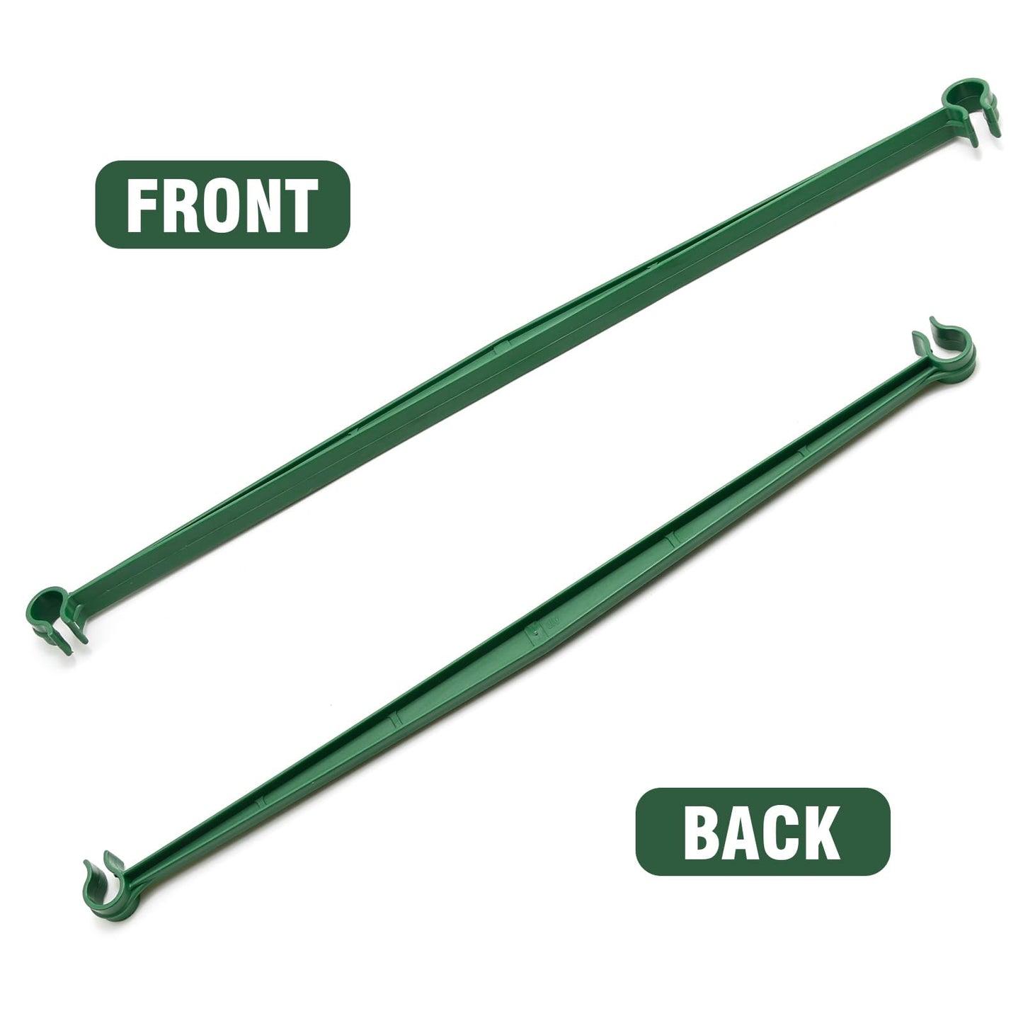 100PCS Stake Arms for Tomato Cage, 11.8 Inches Expandable Trellis Connectors, Tomato Stake Supports, 11mm Bayonet Diameter Plant Stakes for Climbing Plants, Tomatoes Stakes, Vegetables
