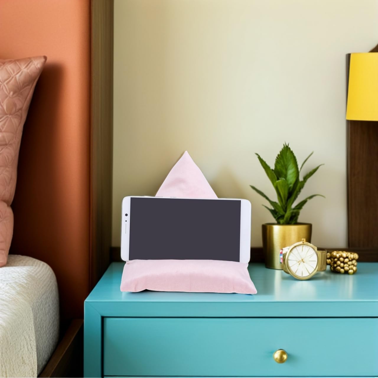 FELTECHELECTR Multi-Angle Tablet Pillow Stand Cushion for Reading Watching Videos and Browsing for Bed Couch Floor Use