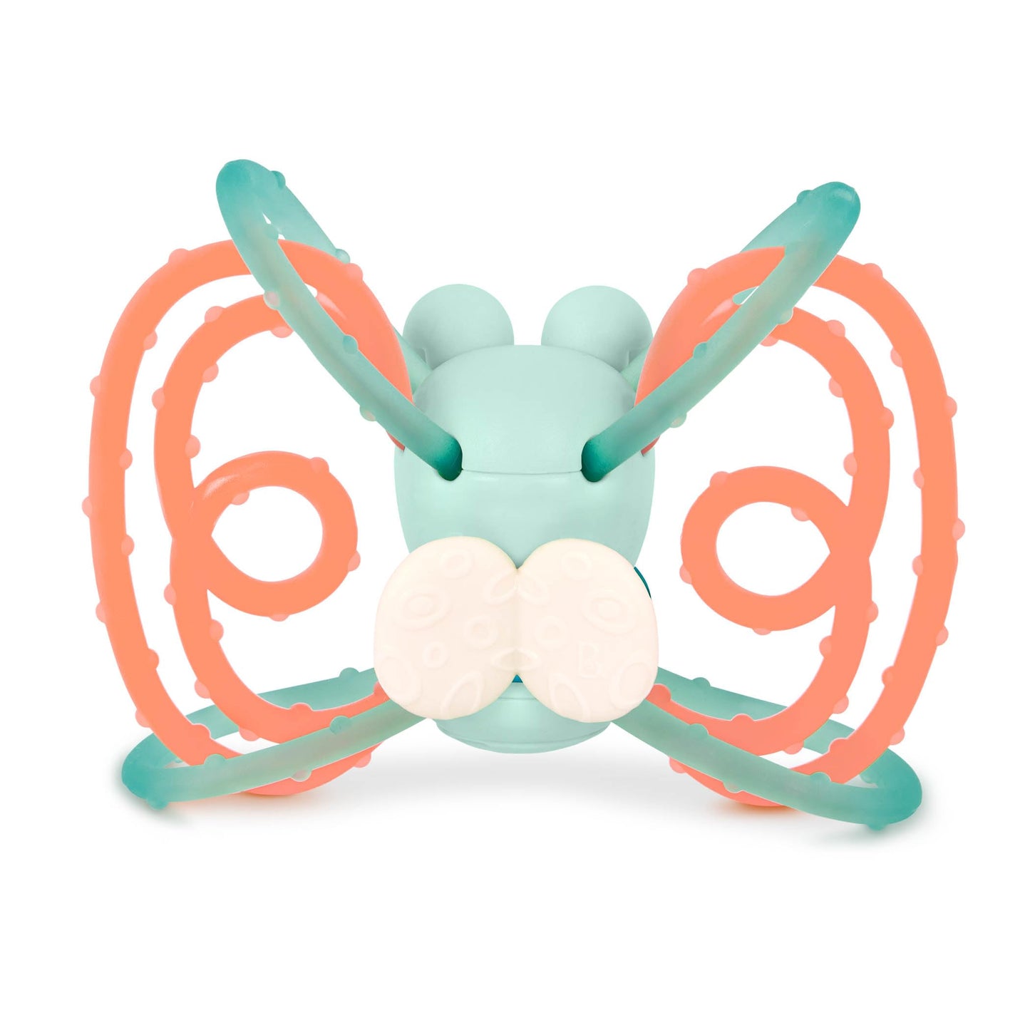 B. toys – Sensory Teether – Glowing Firefly Toy – Light – up Baby Toys – Interactive Teething Toy for Babies – 3+ Years Months – Spark Buddy