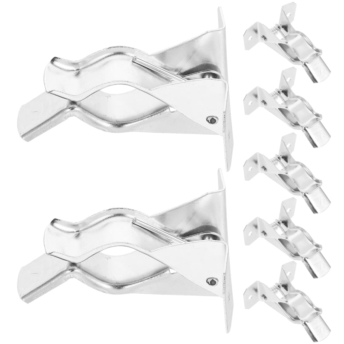 10Pcs Mop and Broom Holder Wall Mounted Organizer with Grippers for Home Storage Kitchen Bathroom Garage Space Saving