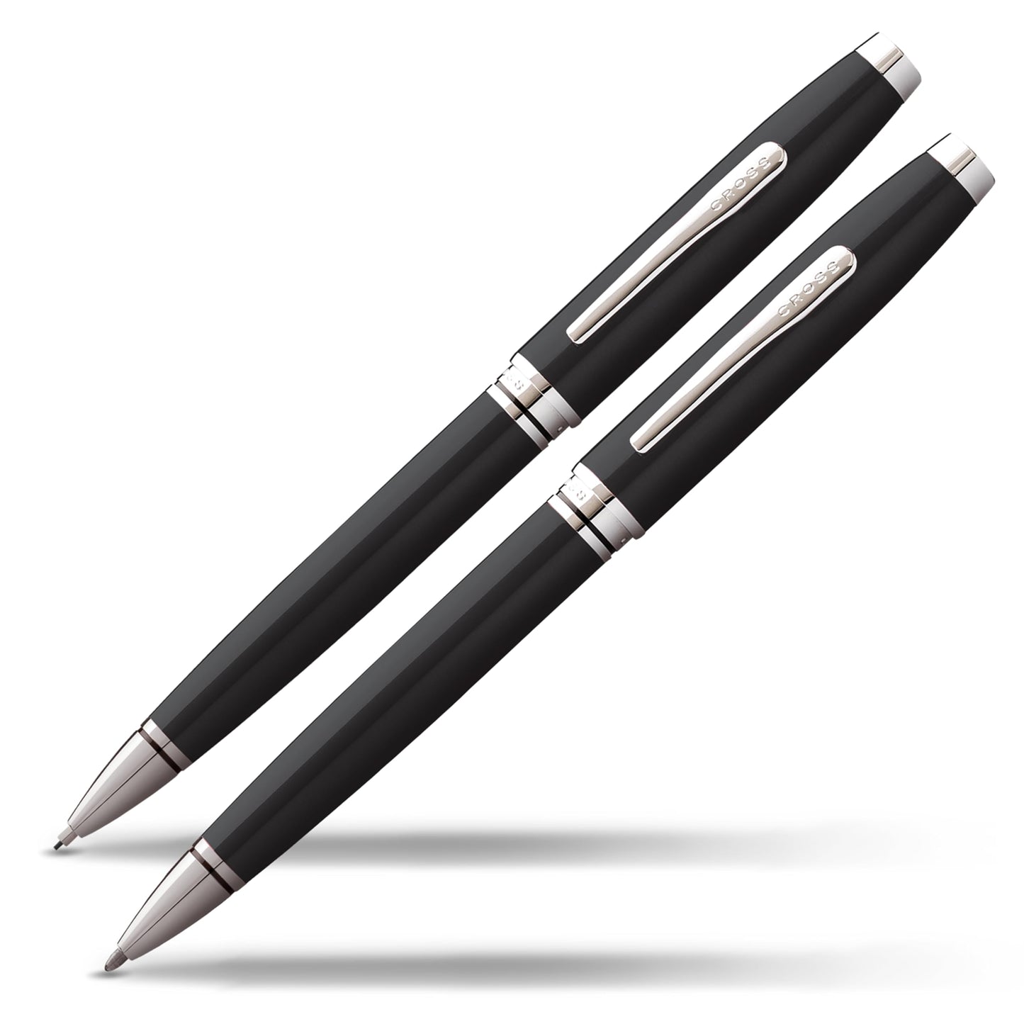 Cross Coventry Black Lacquer Pen and Pencil Gift Set