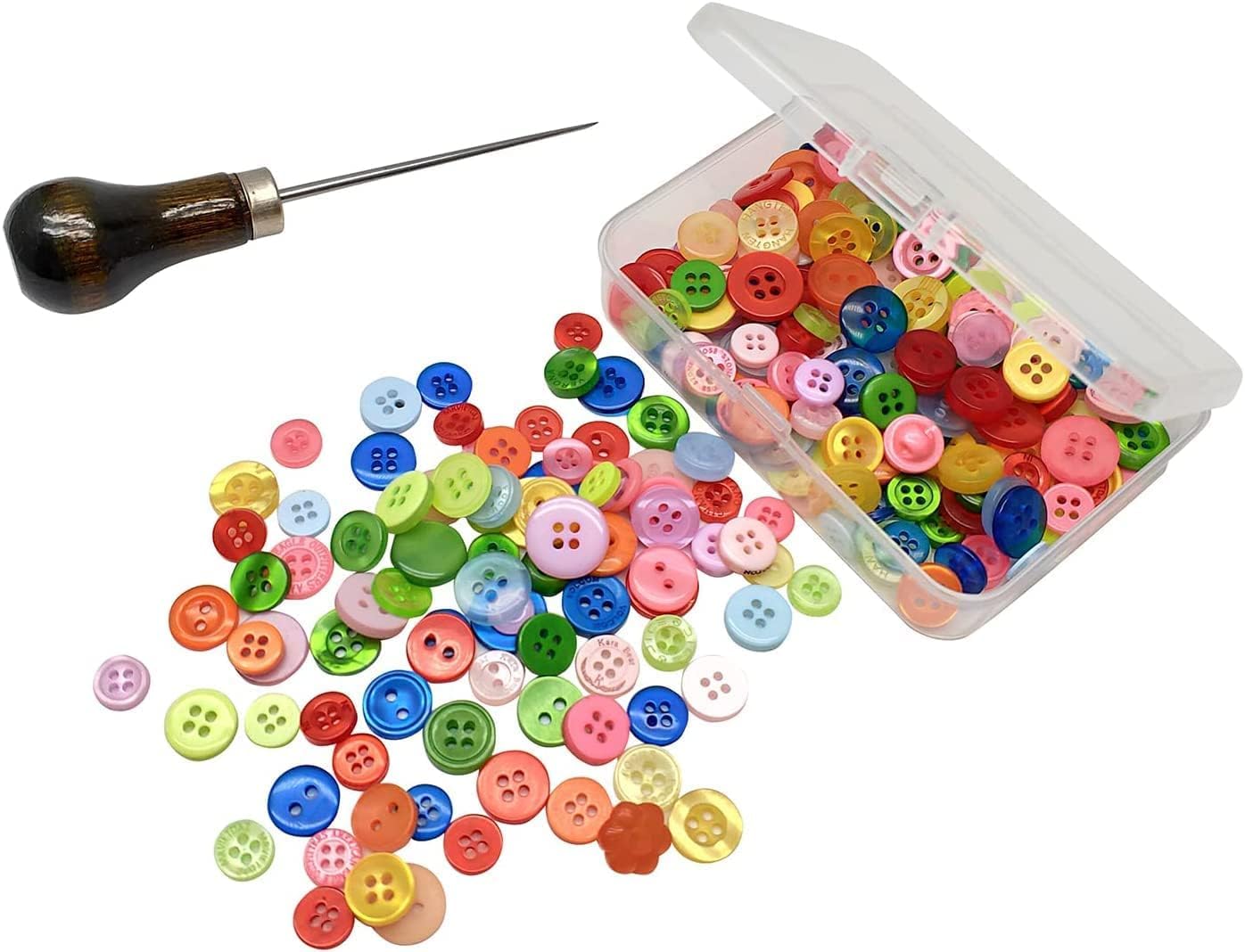 MFDSJ 6 Pcs Mini Plastic Storage Containers Box with Lid, 4.5x3.4 Inches Clear Rectangle Box for Collecting Small Items, Beads, Game Pieces, Business Cards, Crafts Accessories