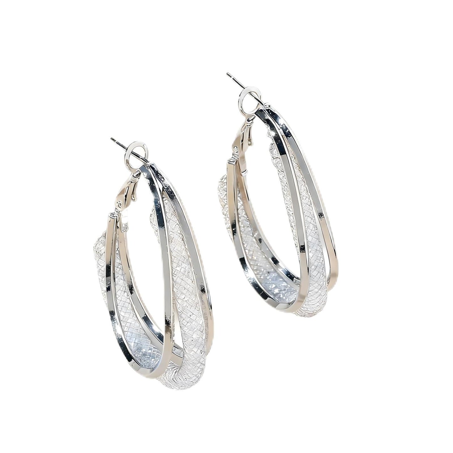 Lymphatic Earrings (Silver)
