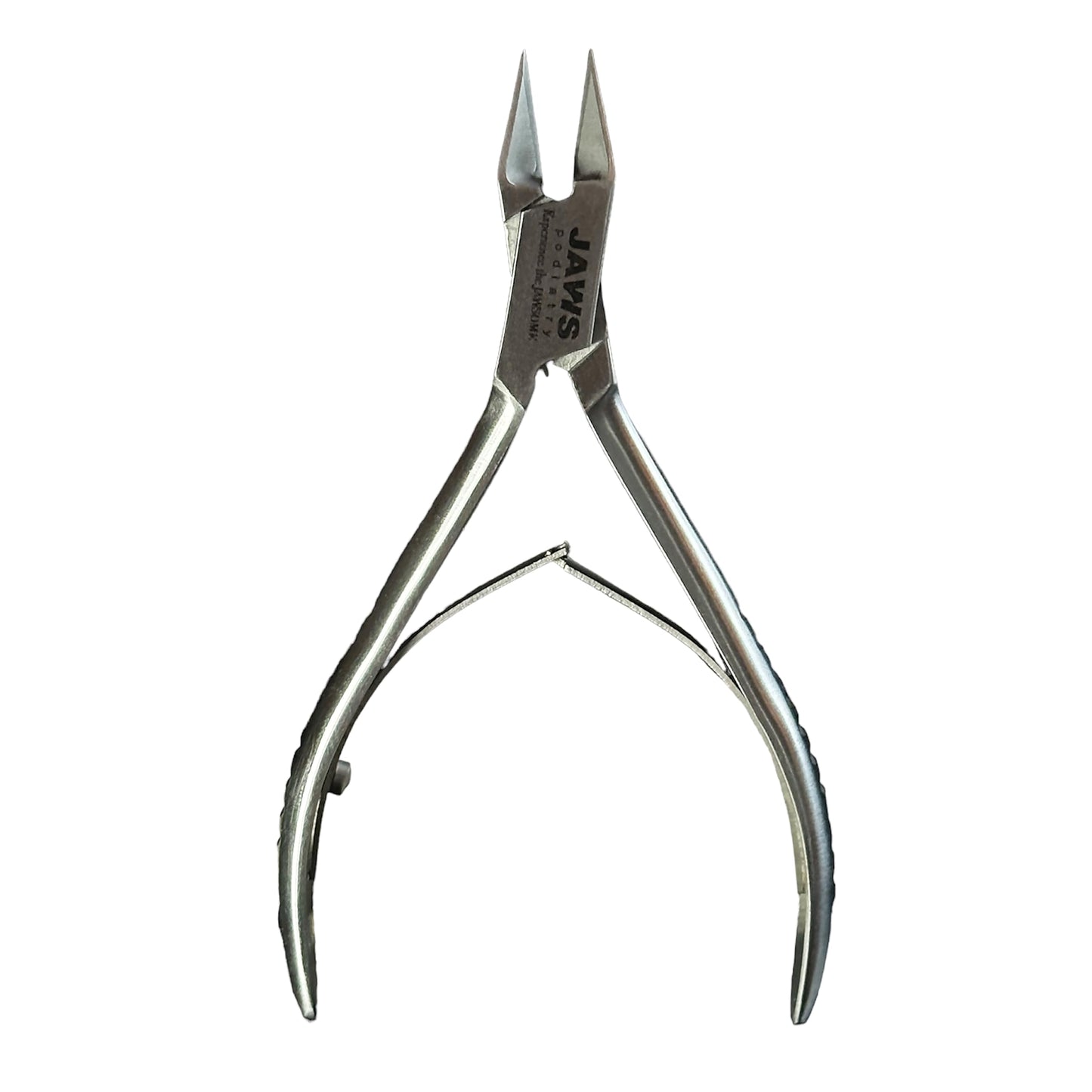 Jaws Podiatry Toe Nail Clippers, Surgical-Grade Stainless Steel, Precision Cutting, Double Action Blades, Compact Design, Silver