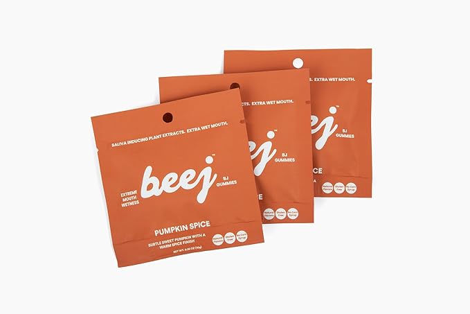 BJ Gummies, by BEEJ. Oral Sex Candy for Couples. (Pumpkin Spice)