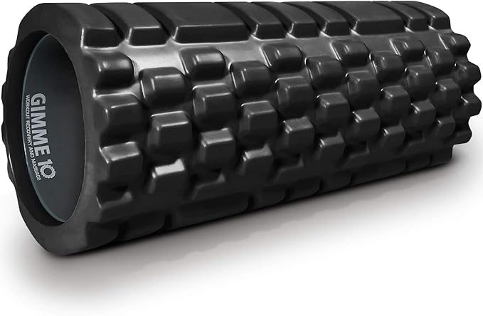 Premium Foam Roller – Compact High-Density Foam Roller for Deep Tissue Relief, Physical Therapy, and Fitness Recovery