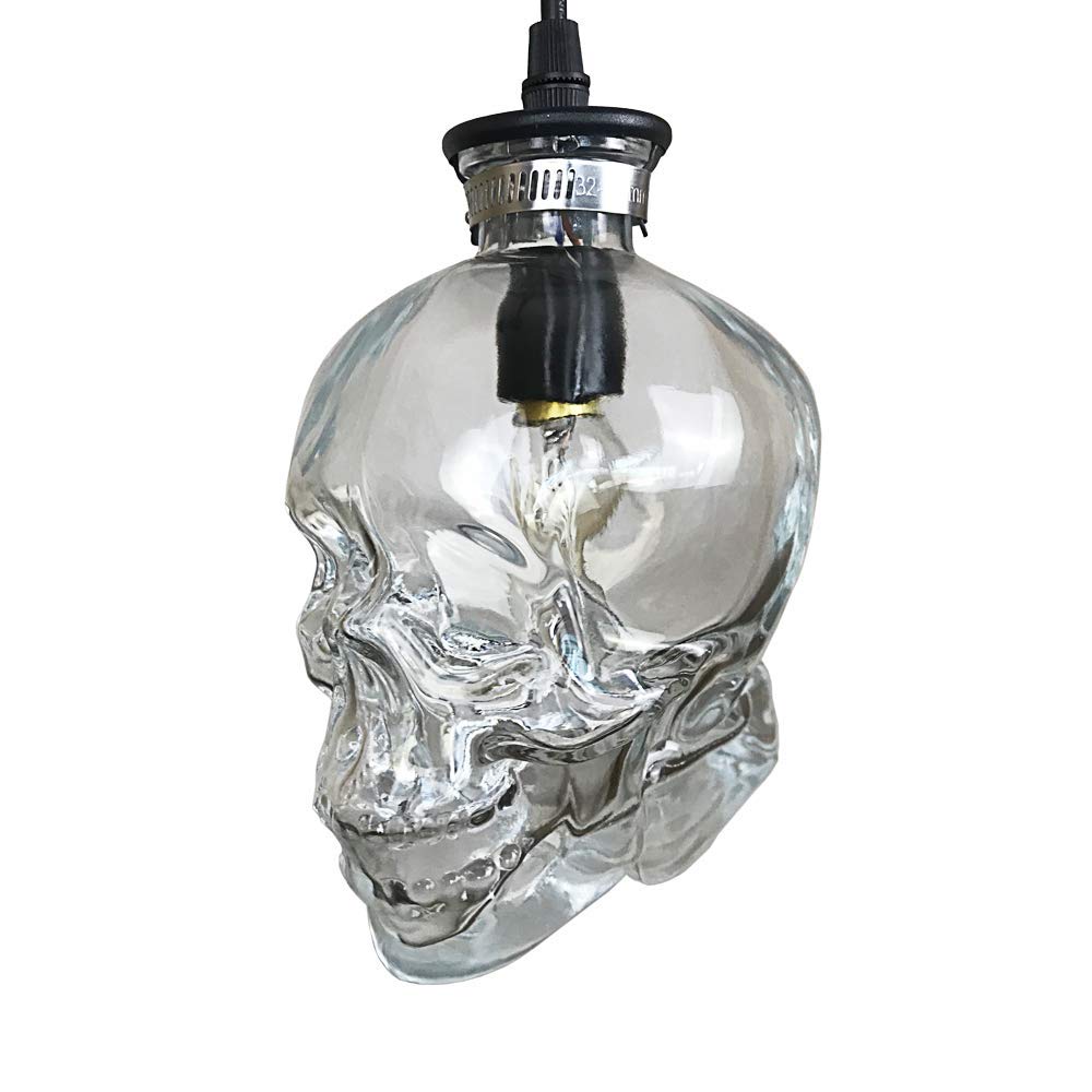 NIUYAO Pendant Light Lamp Dome Shade Hanging Ceiling Light (Skull Shape)