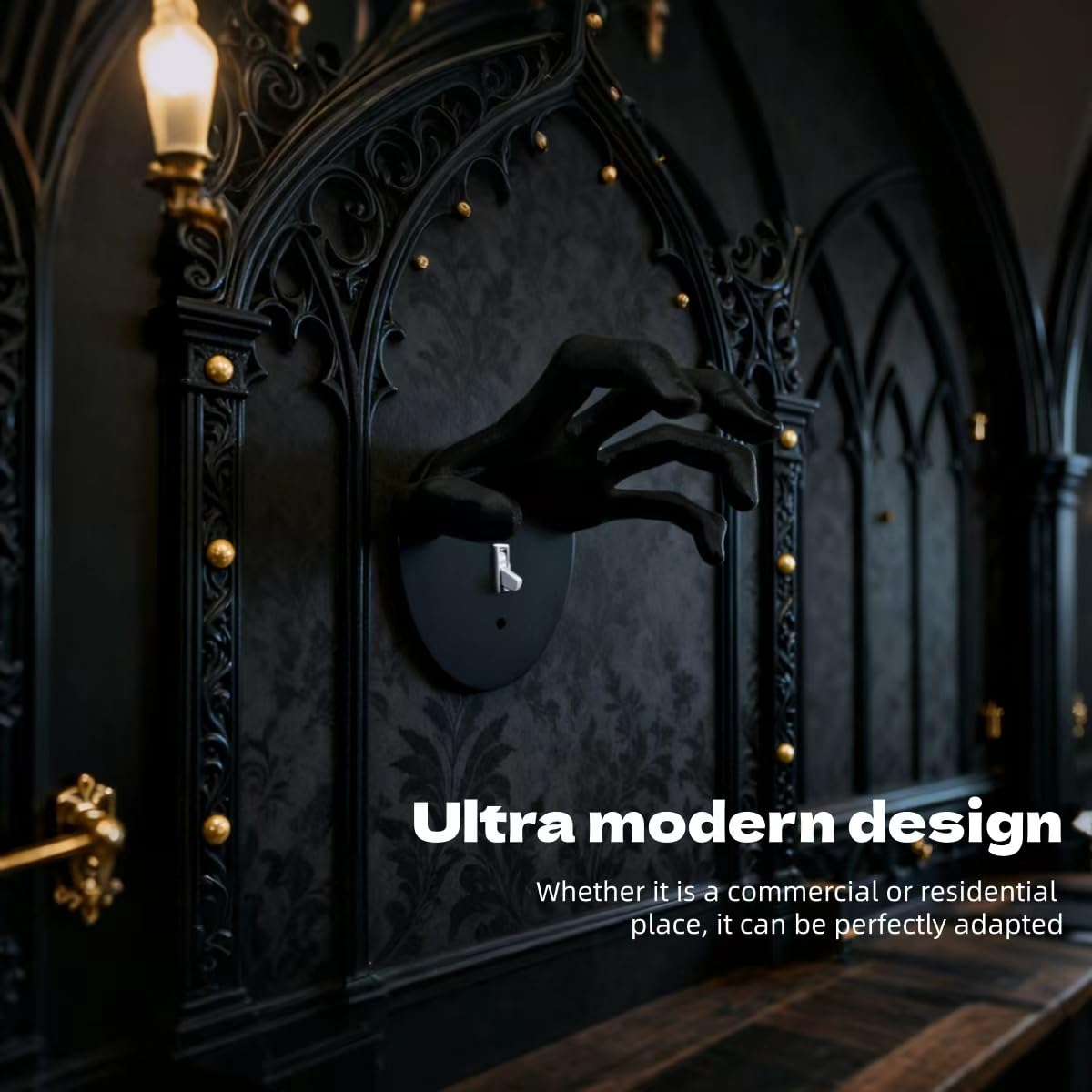 Gothic Light Switch Covers，funny light switch cover ，3D Material Wall Panel Cover，Suitable for bedroom, living room, kitchen Halloween decorations