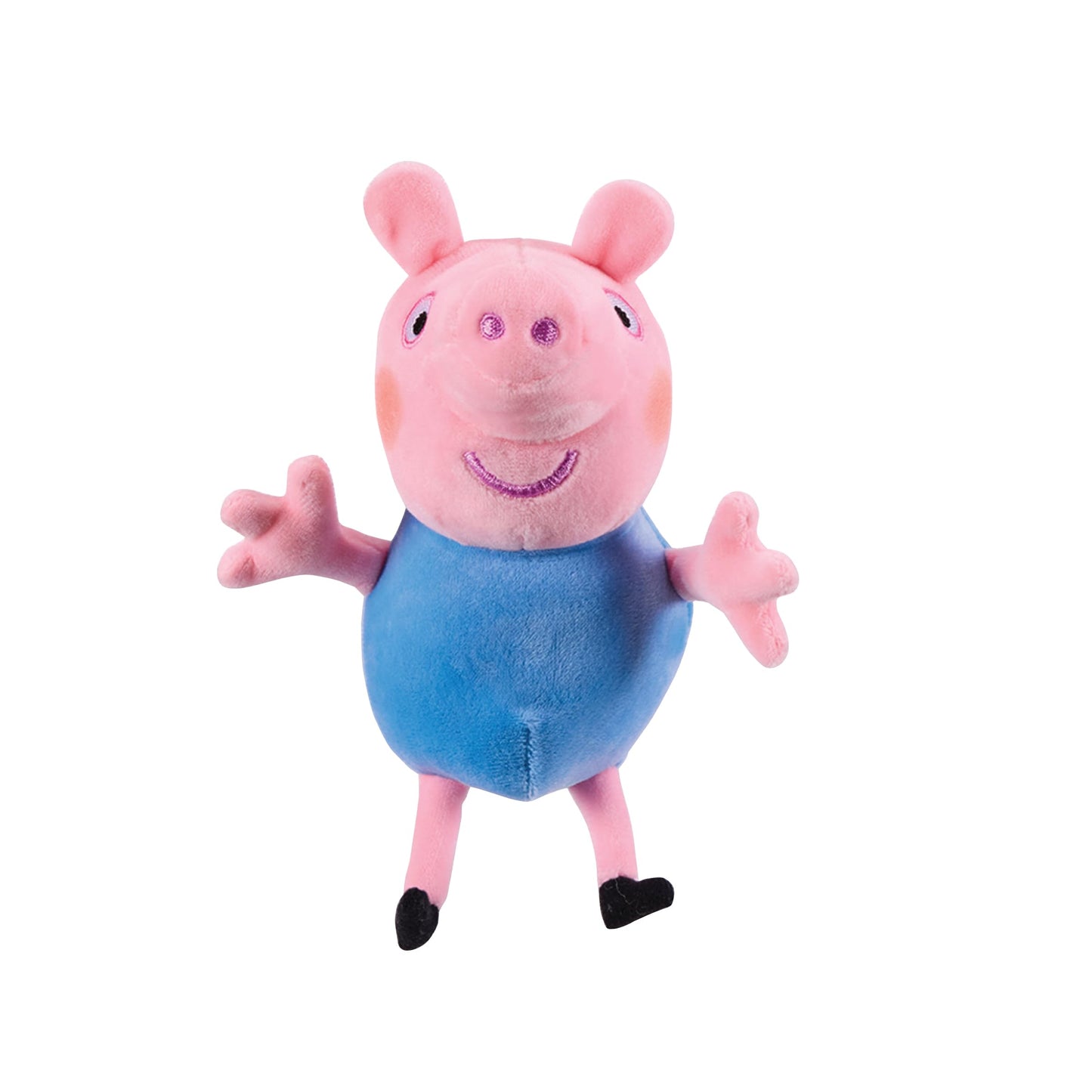 Peppa Pig Plush 3 Piece Set - Peppa, George & Baby Evie - Super Soft Classic Plush Toy 18 Months +