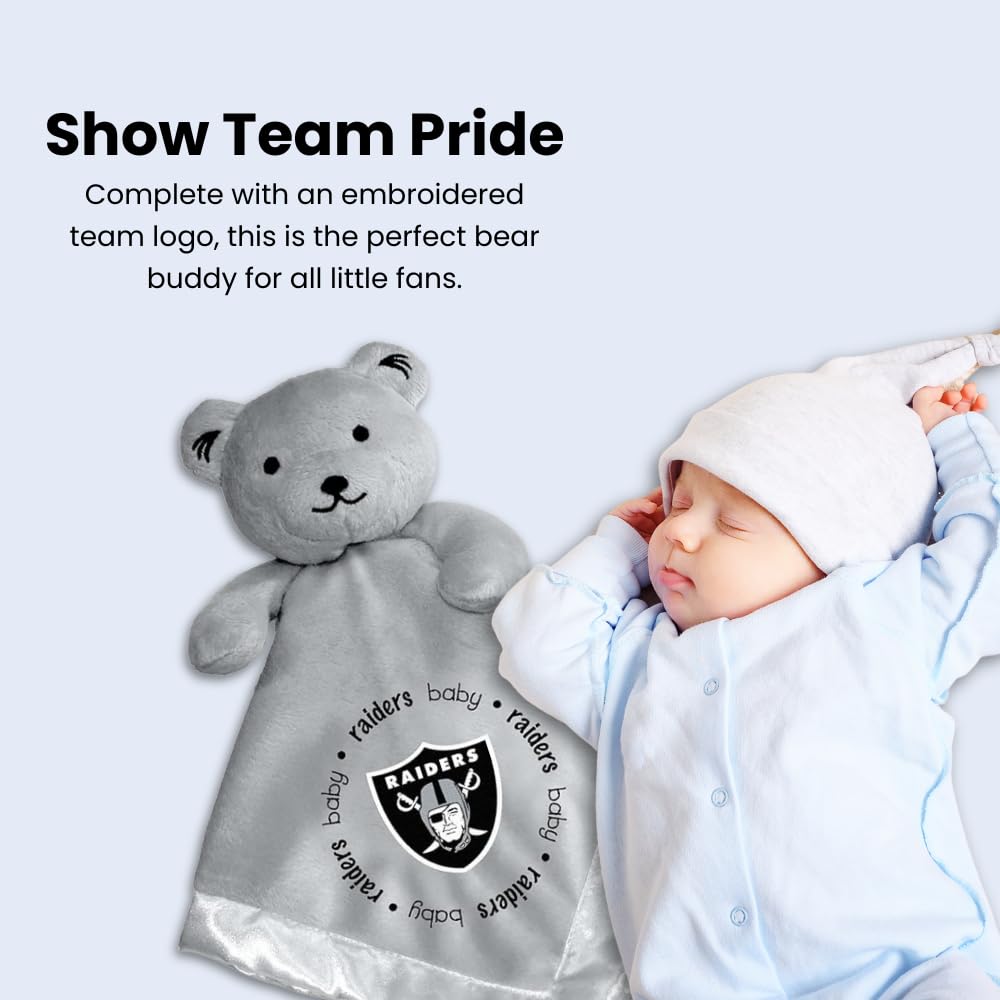 Baby Fanatic Gray Security Bear - NFL Miami Dolphins - Officially Licensed Snuggle Buddy
