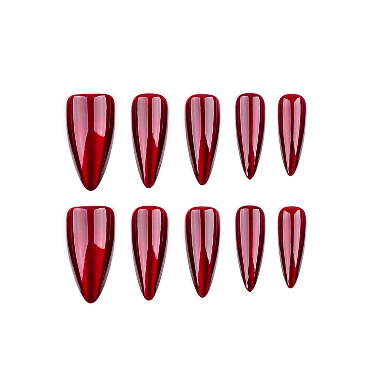XZMeiLun Halloween Red Cat Eye Press On Nails Medium Long Almond, Stiletto Acrylic Press On Nails, Ghost Claw Designer Reusable Fake Nails, Nail Hallows' Day, Glue On Nail Press Ons for Women