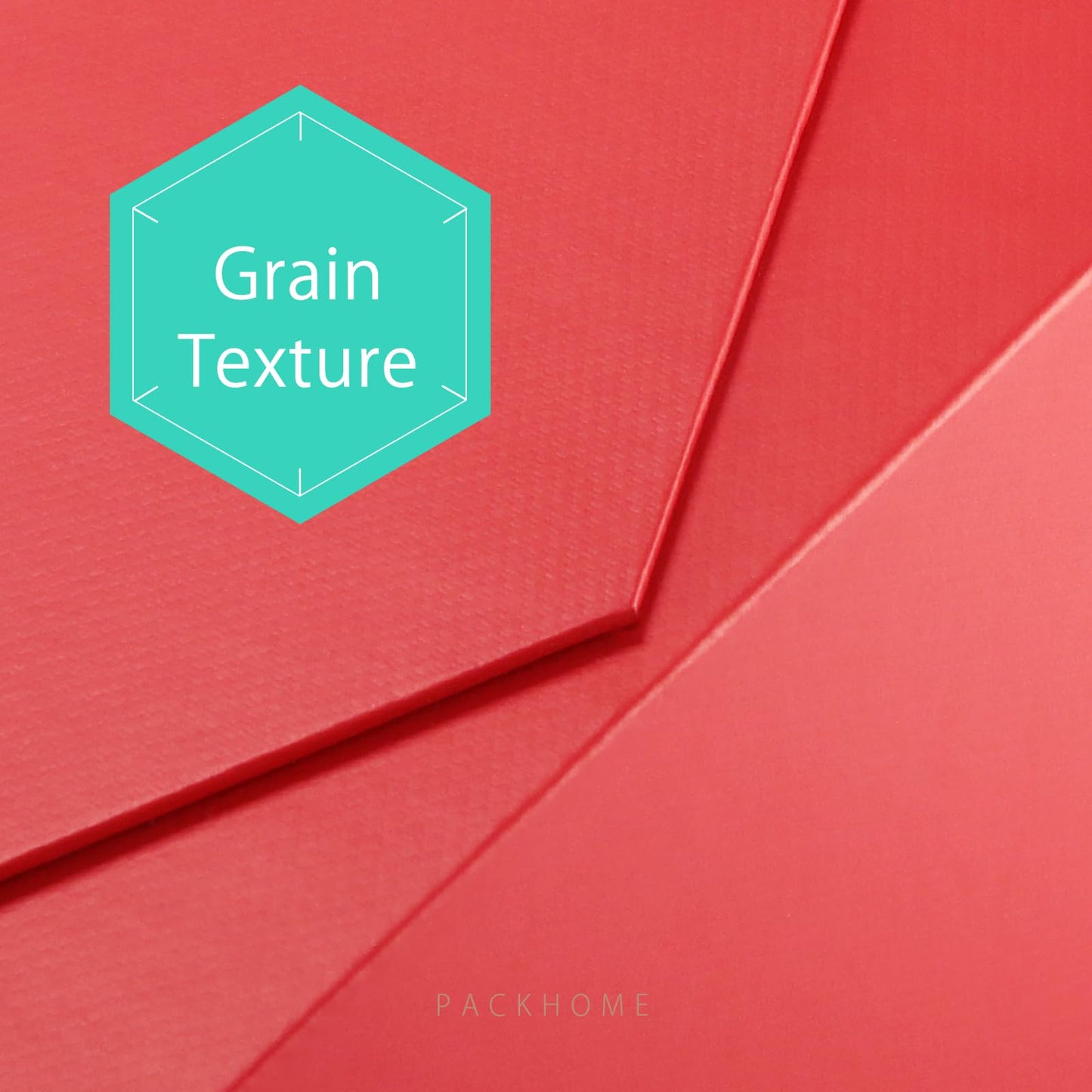 PACKHOME Mothers Day 6 Gift Boxes 9x6.5x3.8 Inches, Rectangle Collapsible Boxes with Magnetic Lids for Gift Packaging (Matte Red, Grain Texture)