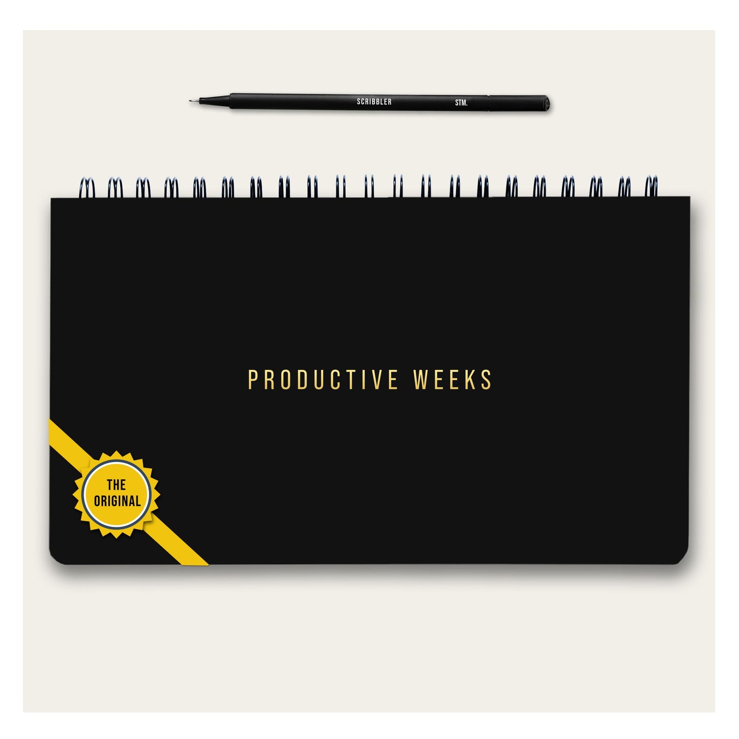 Weekly Planner 2026 (Undated) | Daily Weekly Monthly Planner PRODUCTIVE WEEKS + Pen | Habit Tracker Organizers office, academic | Week at a glance planners for men and women | 1 Full Year | V1