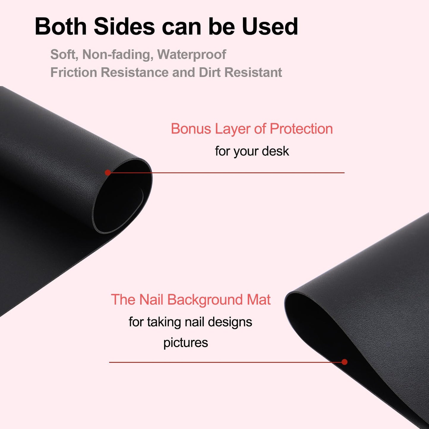 Arm Rest for Nails Tech with Nail Table Mat and Phone Holder,Adjustable Base U-shaped Manicure Nail Hand Rest Stand Pillow Cushion(Black)
