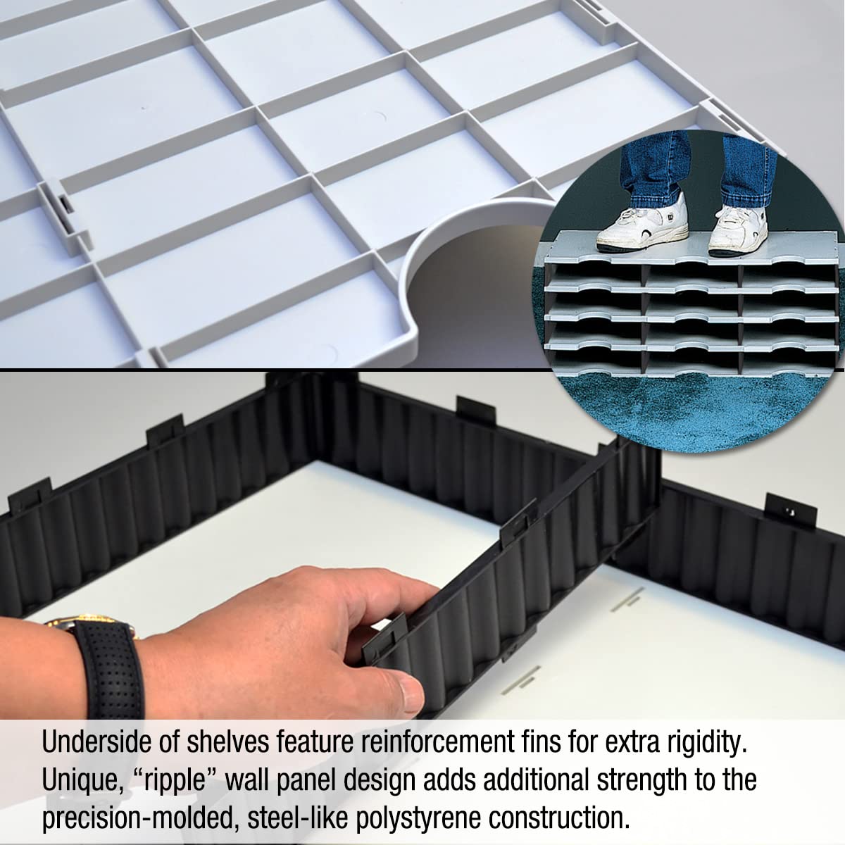 Ultimate Office Desktop Organizer 9 Letter Tray Sorter PLUS Riser Storage Base for Easy Access to Lower Slots, Desk Accessories & Supplies. Optional File Topper & Drawers