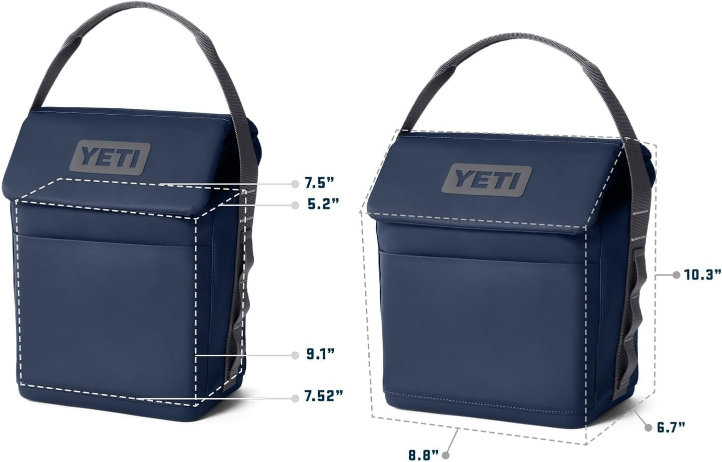 YETI Daytrip 6L Insulated Soft Cooler Lunch Bag, Cape Taupe